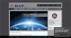 Desktop Screenshot of bapspa.it